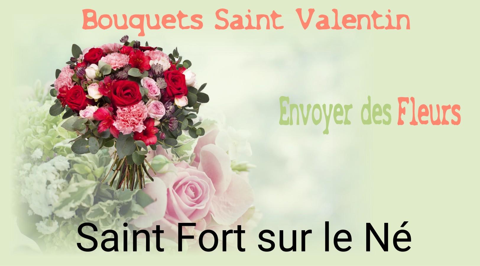 Roses de Saint-Valentin livrées à Saint-Fort-sur-le-Né